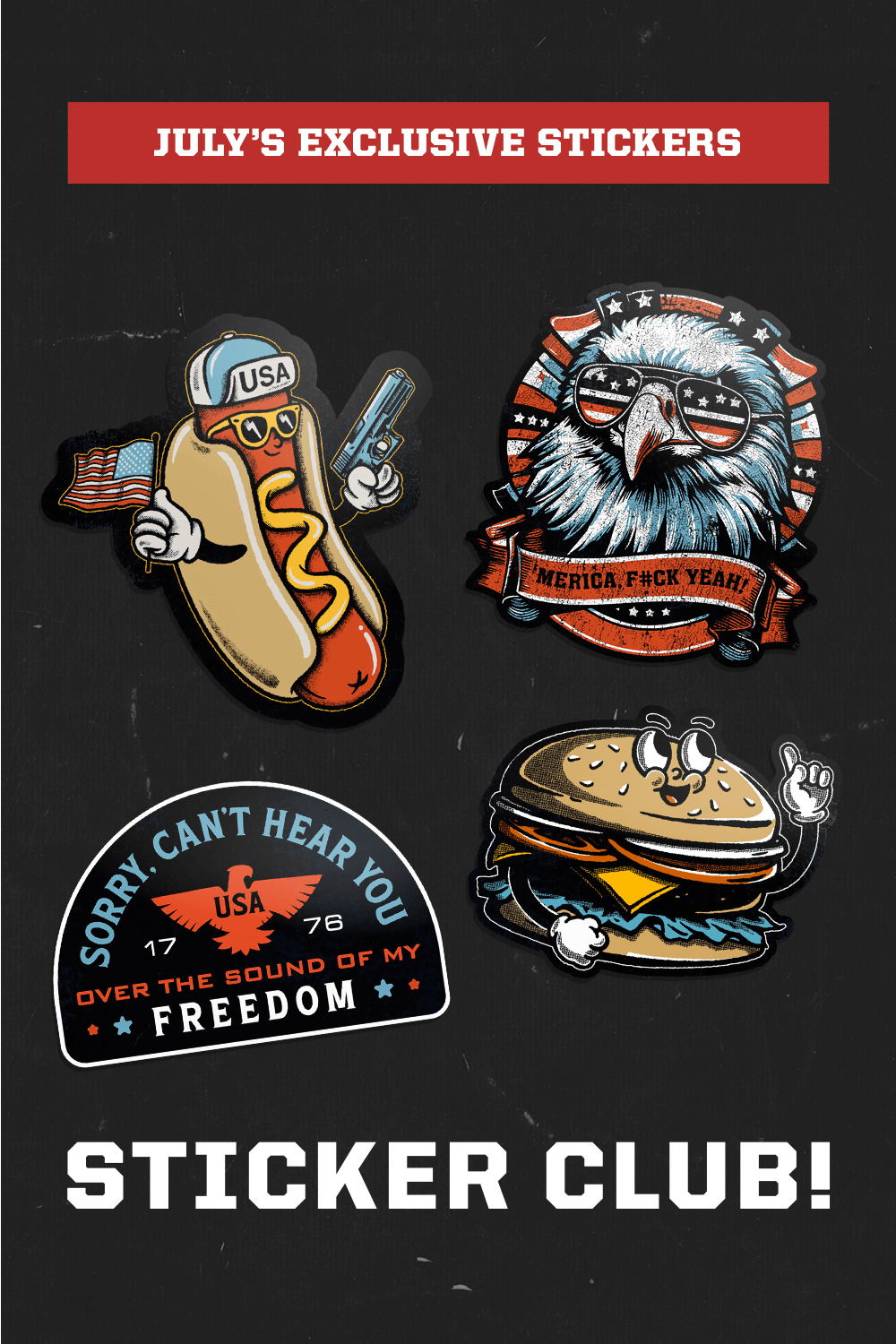 Sticker Club - Monthly Sticker Pack