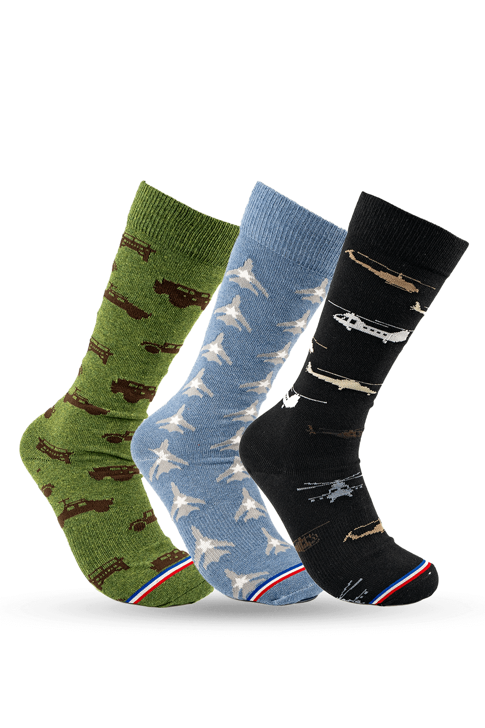 Heritage 3-Pack Bundle Crew Socks