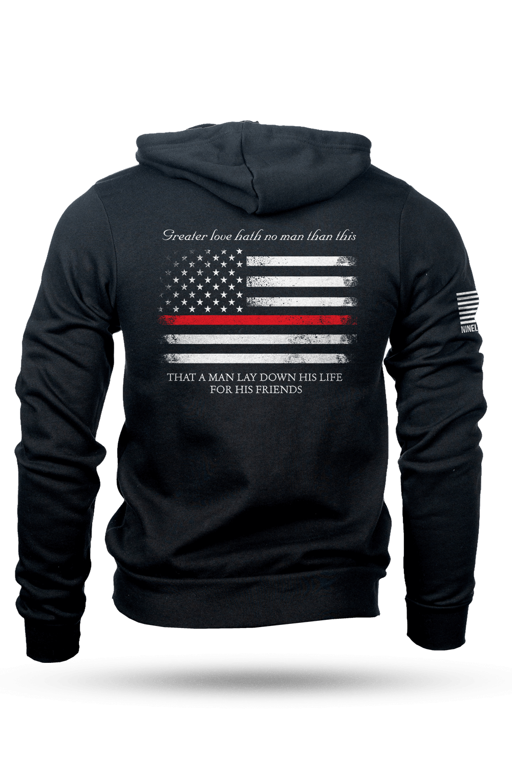 Thin Red Line - Full-Zip Hoodie