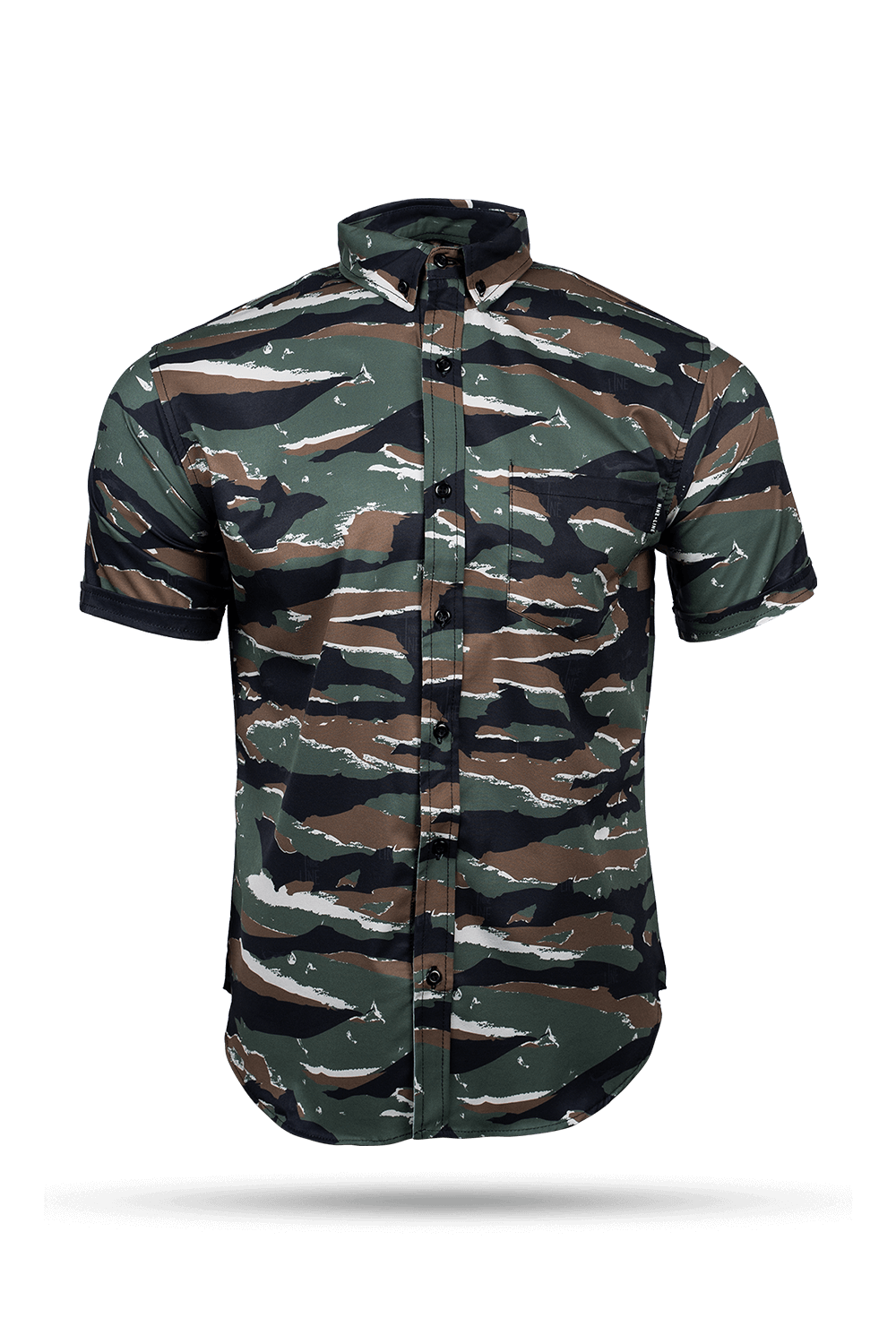 Camo Collection - Casual Button Down Shirt