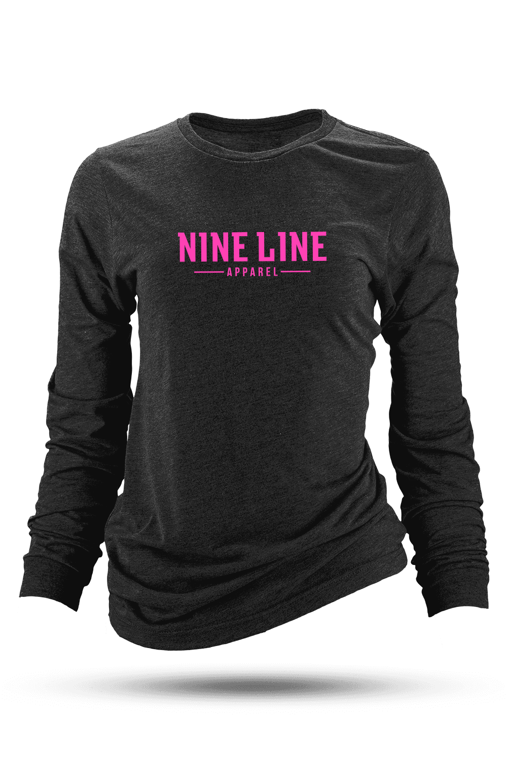 NLA Basic Pink Logo - Long-Sleeve Shirt