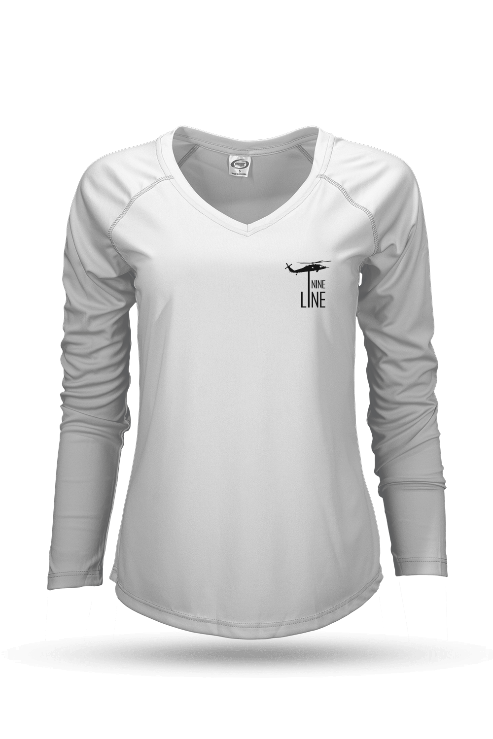 Dropline Logo - Women's Moisture Wicking T-Shirt