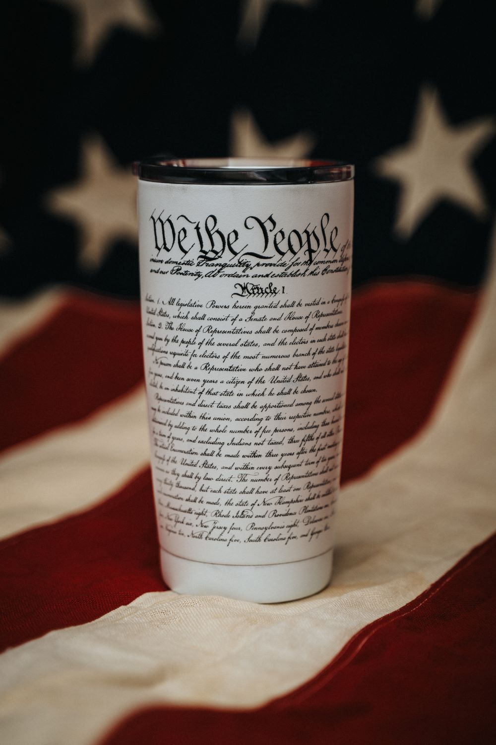20 oz Tumbler - US Constitution
