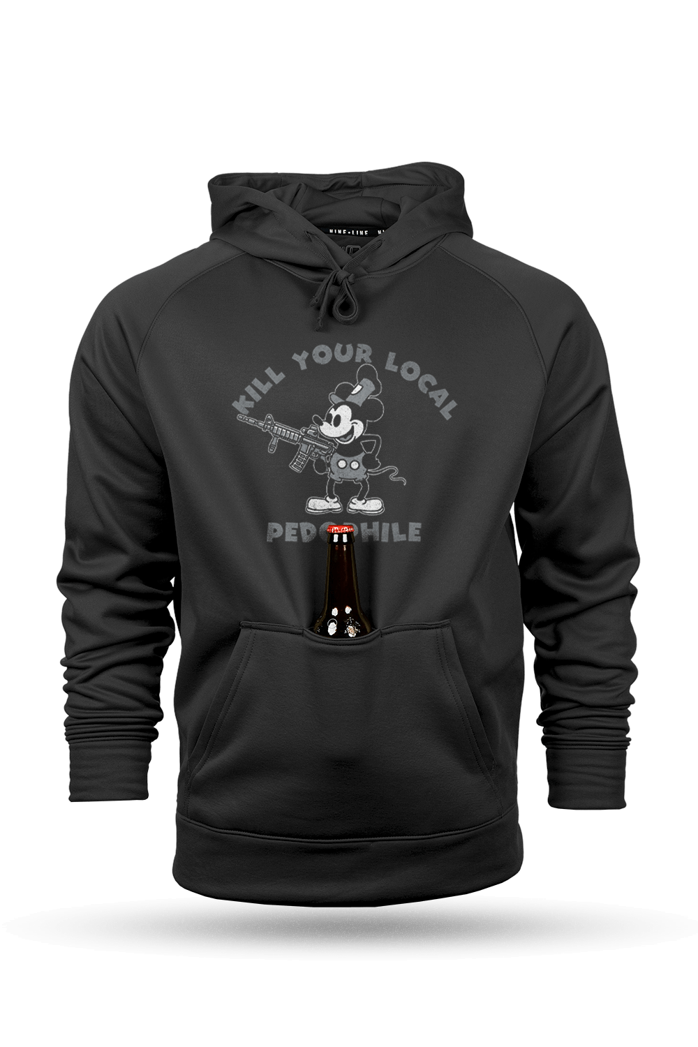 Steamboat Willie - Raglan Tailgater Hoodie