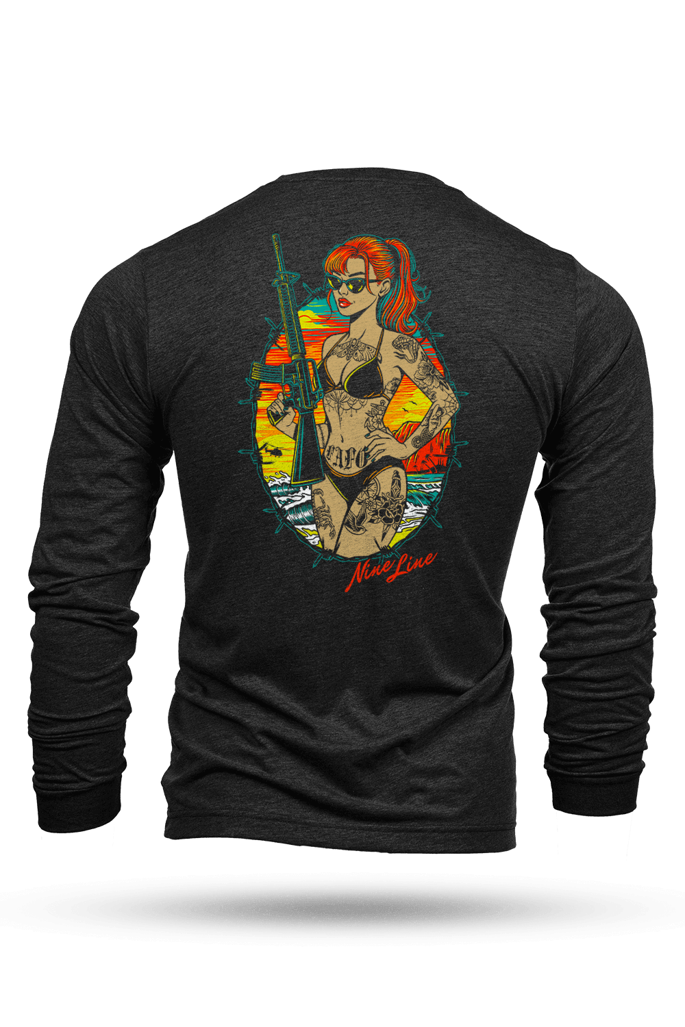 Gun Girl Summer - Long-Sleeve Shirt