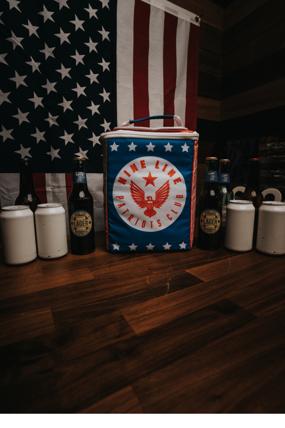 Patriot's Club 6-Pack Cooler