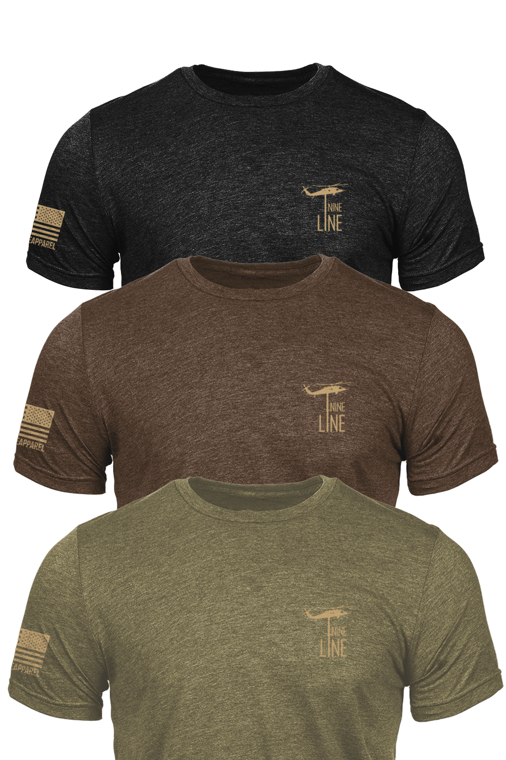 Earth Pack - T-Shirt 3-Pack