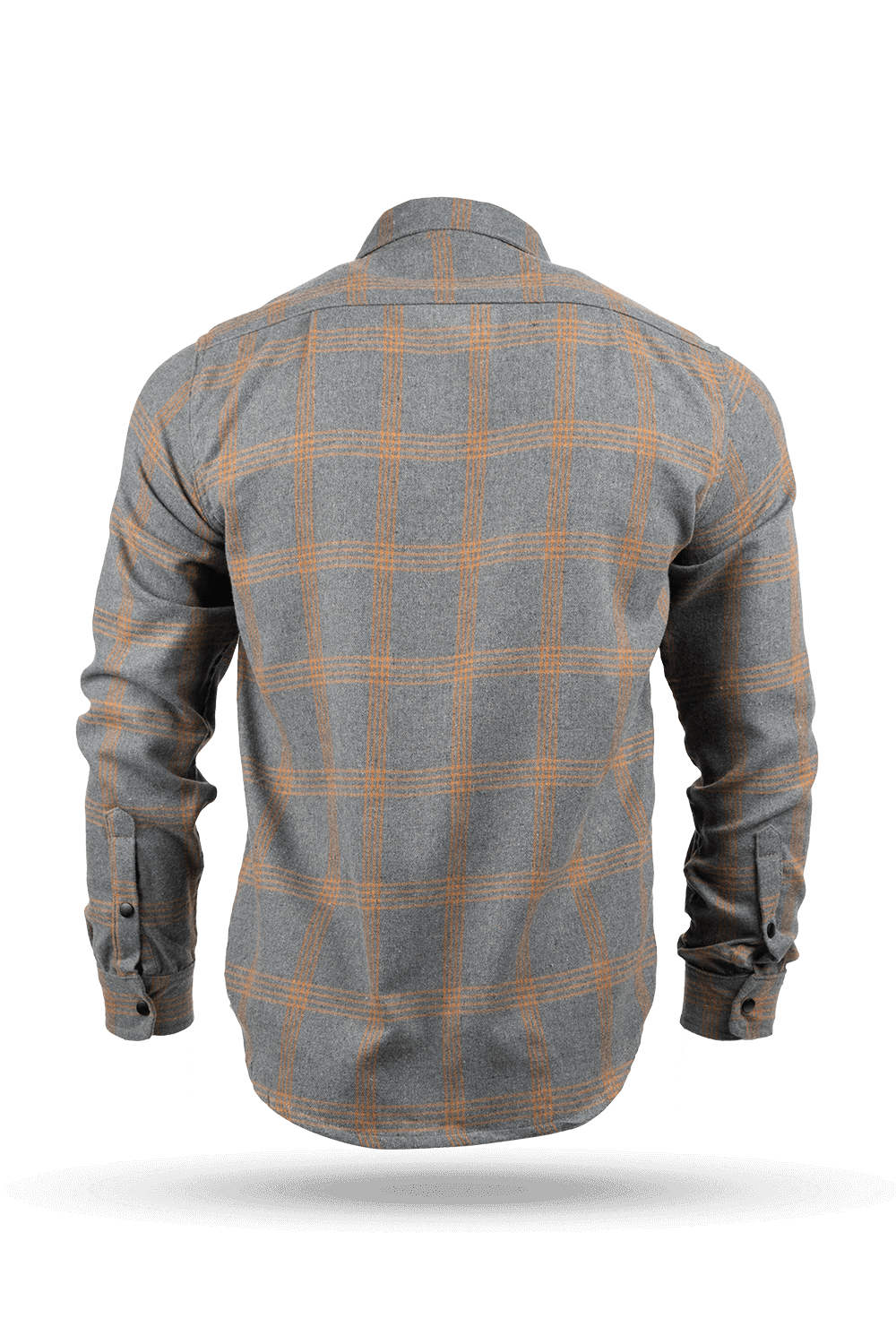 Button-Up Snap Flannel Shirt