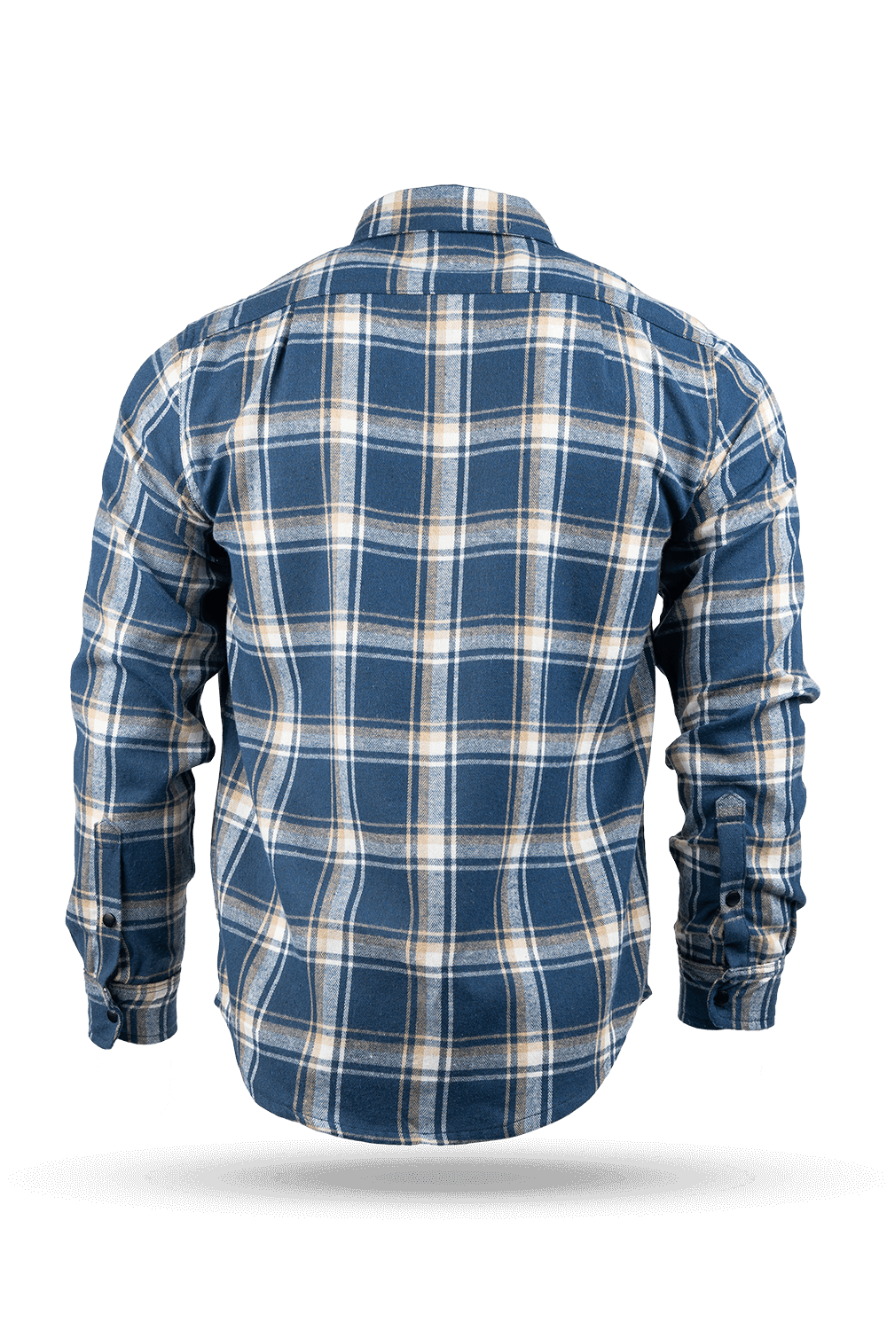 Button-Up Snap Flannel Shirt