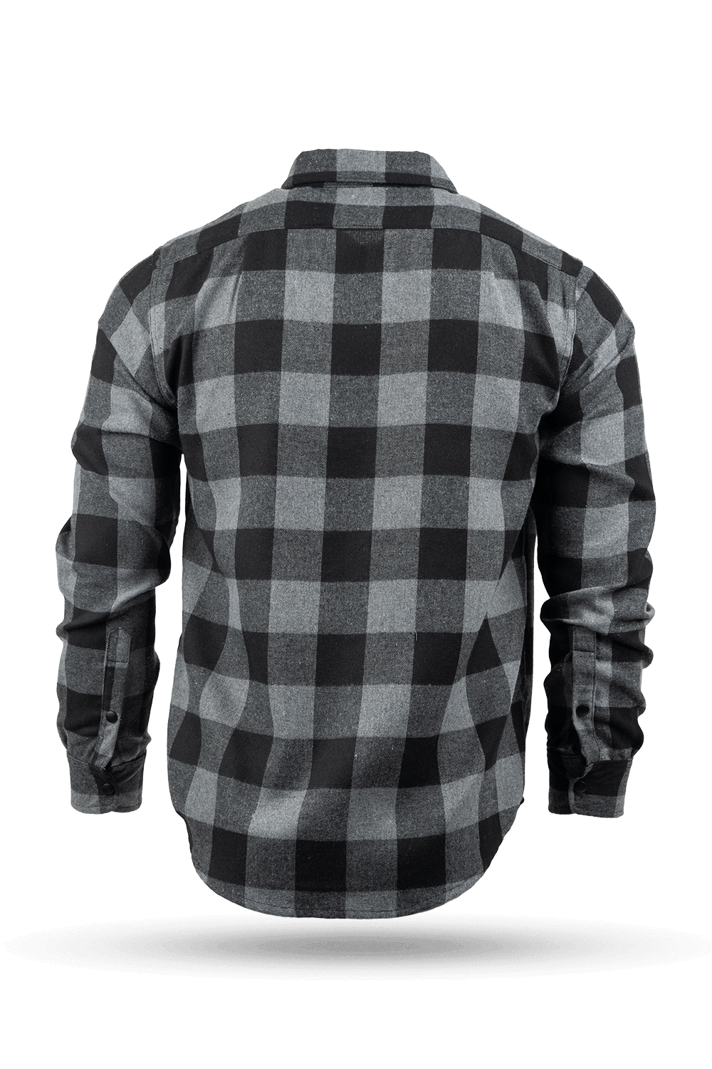 Button-Up Snap Flannel Shirt