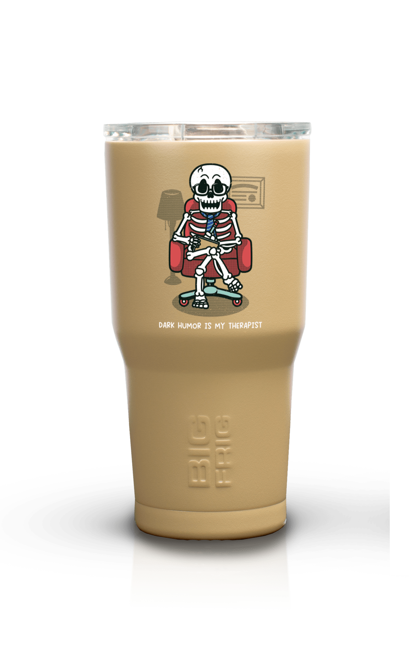 Mandatoryfunday - Therapy - Big Frig Tumbler