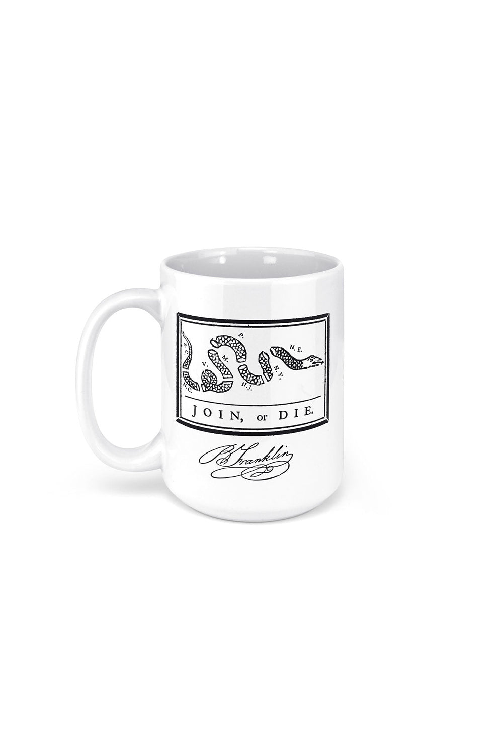 Join or Die Ceramic Mug