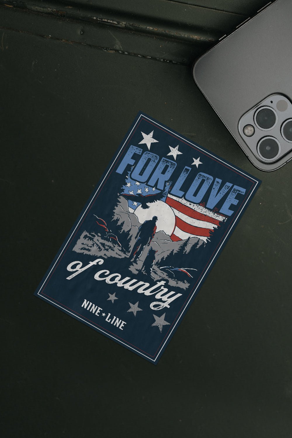 For Love of Country - Sticker