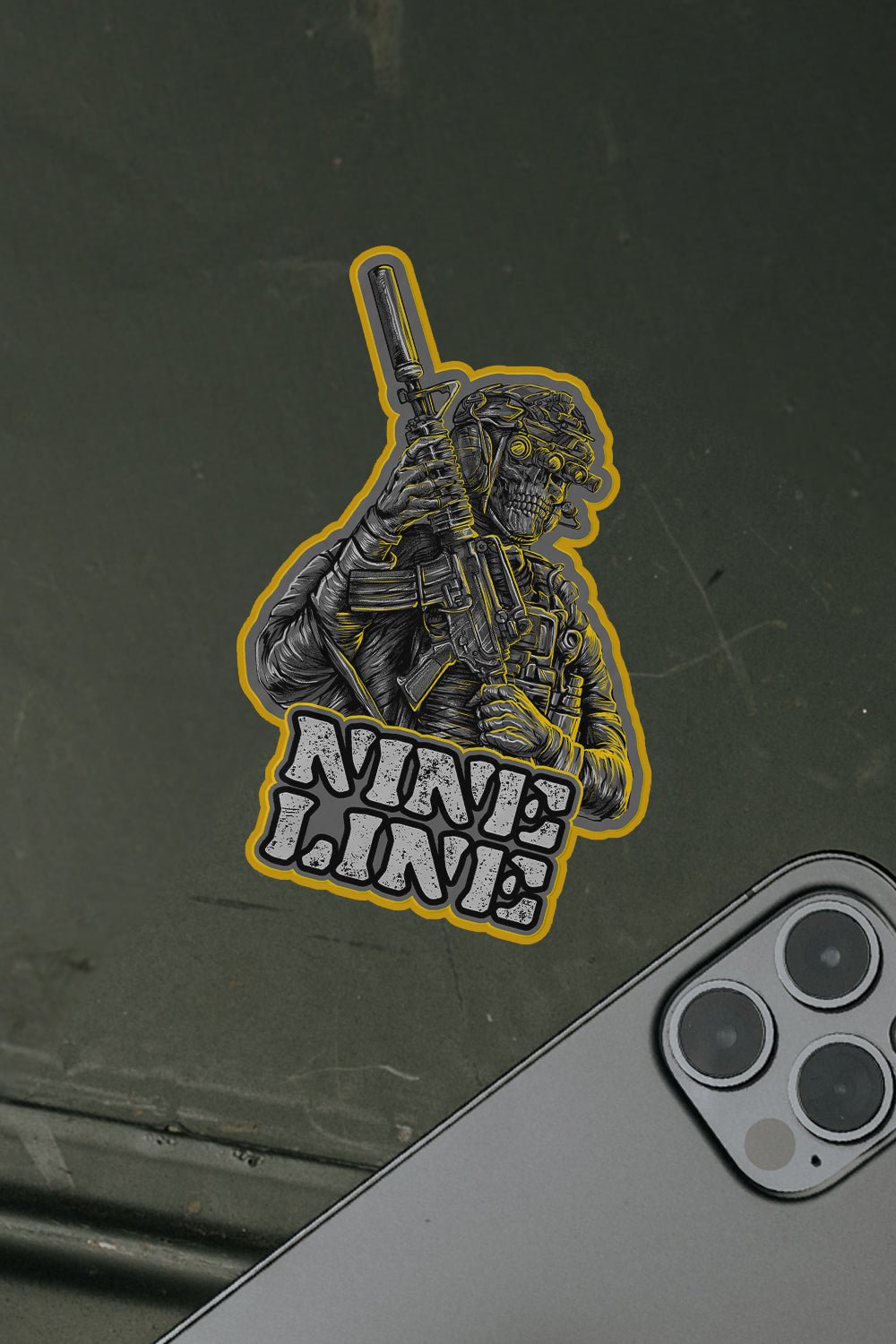 Tacti Skelly - Sticker