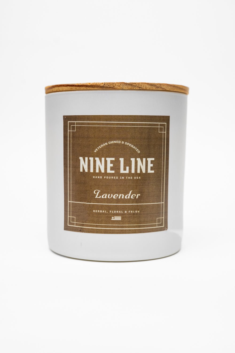 Single Wick Lavender Scented Candle