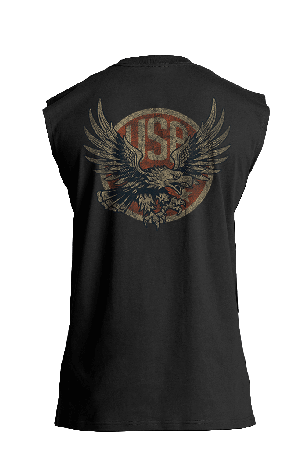 USA badge - Men's Muscle Tank Top