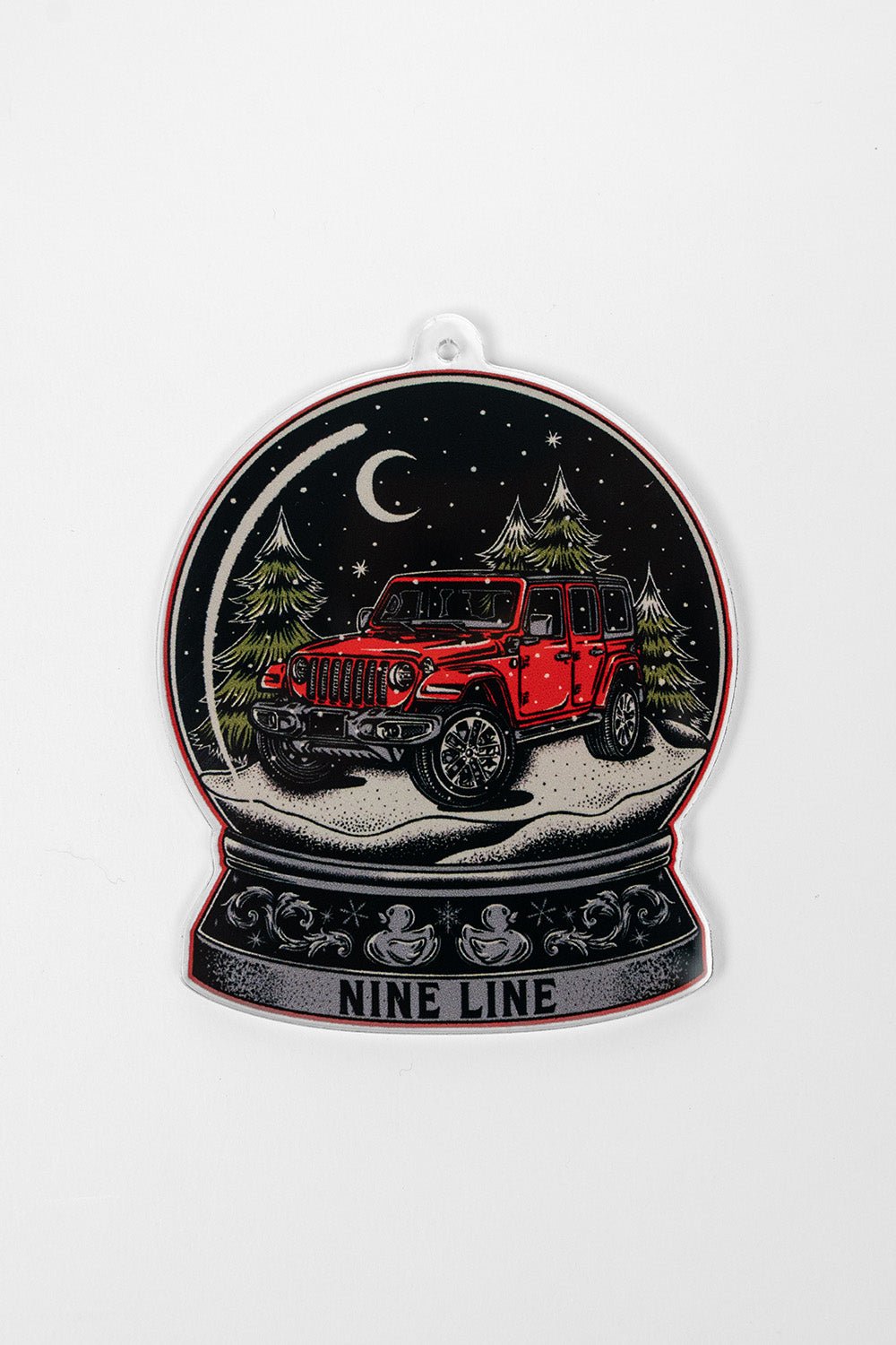 Off-Road Snow Globe - Ornament