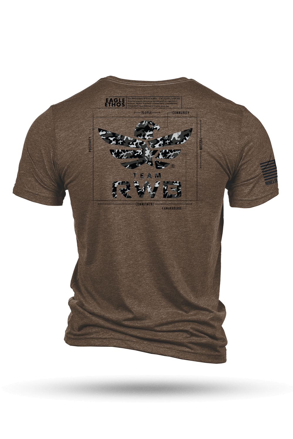 Team RWB Eagle Ethos Schematic - T-Shirt