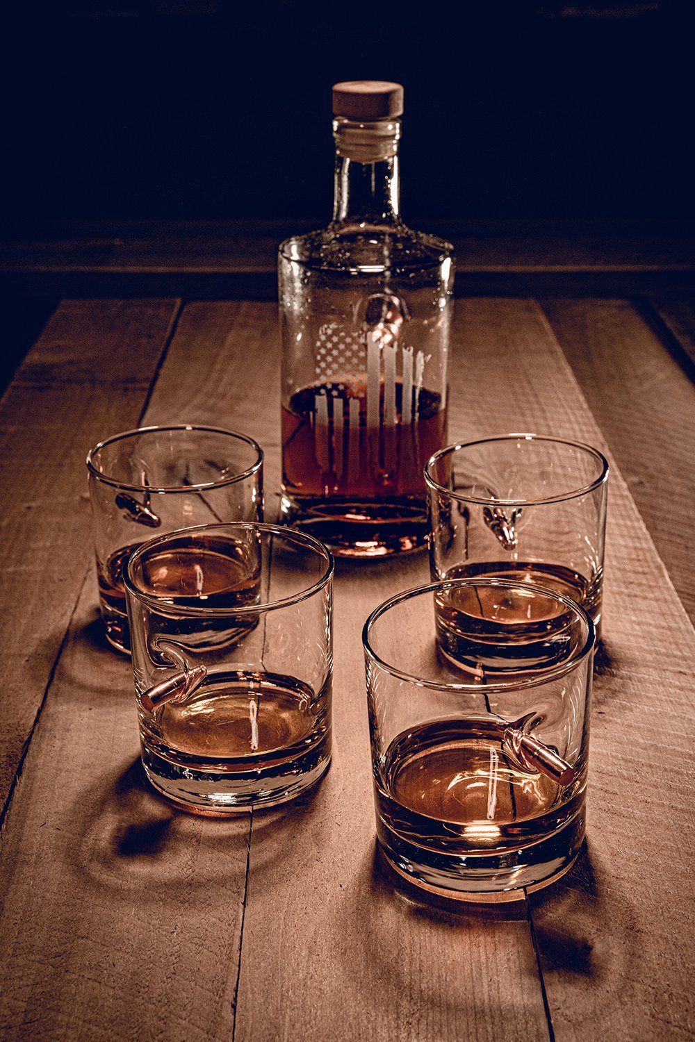 Bullet Decanter and Whiskey Glasses Bundle [ON SALE]